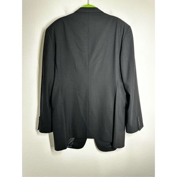 Armani Collezioni Men’s 2 Buttons Blazer Black Made in Italy Size 42 See Descrip - Picture 4 of 16
